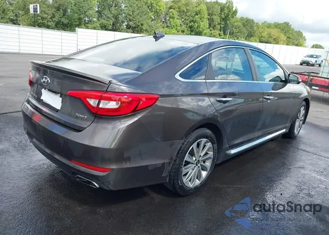 2015 Hyundai Sonata Sport z USA, uszkodzony, nr VIN 5NPE34AF0FH128984